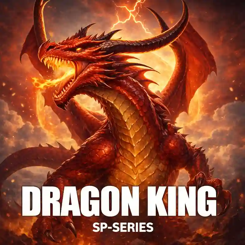 Dragon King slot game interface at plusace casino